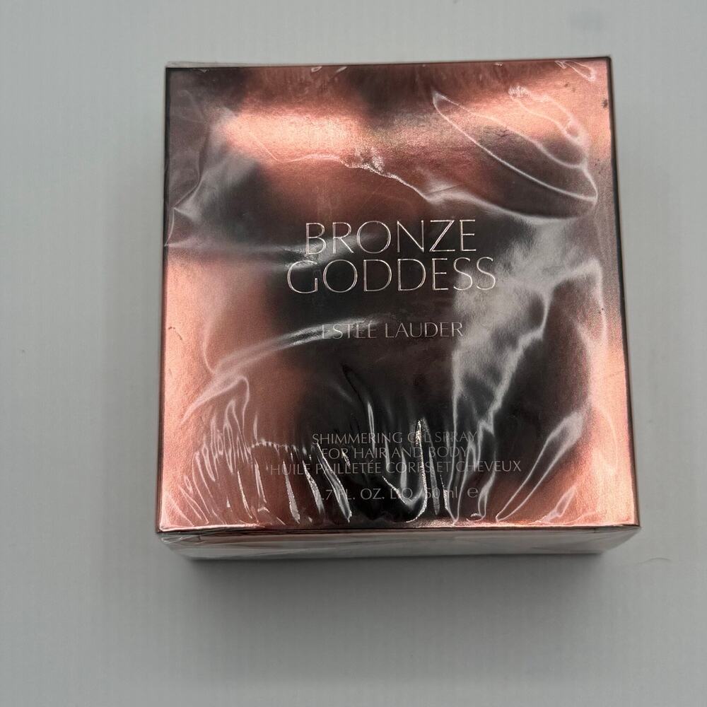 Estee Lauder Bronze Goddess Shimmering Oil Spray For Hair & Body - 1.7 Oz / 50mL